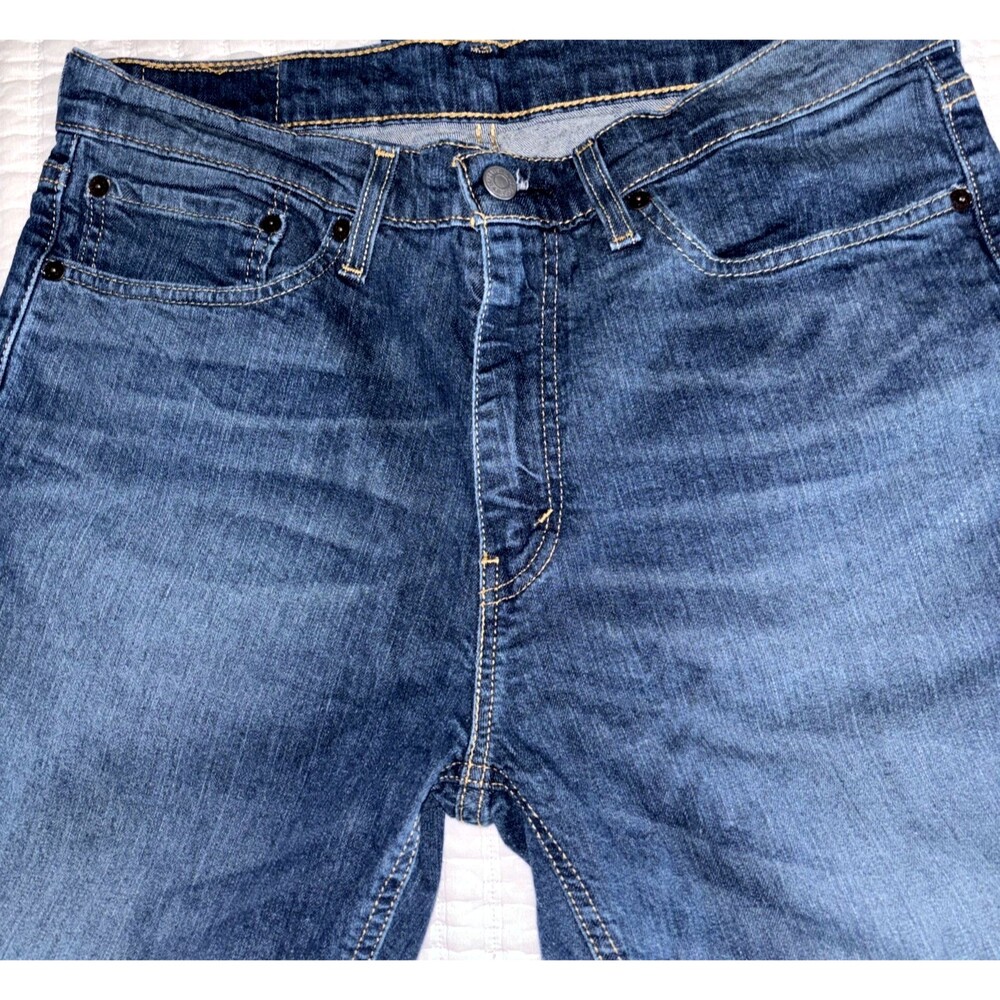 Levi's 541 Jeans Men's Size 34x34 Medium Wash Denim Stretch Athletic Taper Fit - Picture 3 of 7